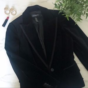 Club Monaco Dark Velvet Blazer